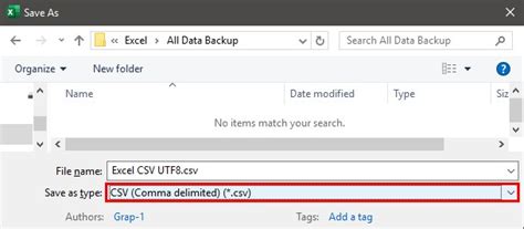 How do I convert CSV to UTF-8 in Excel?