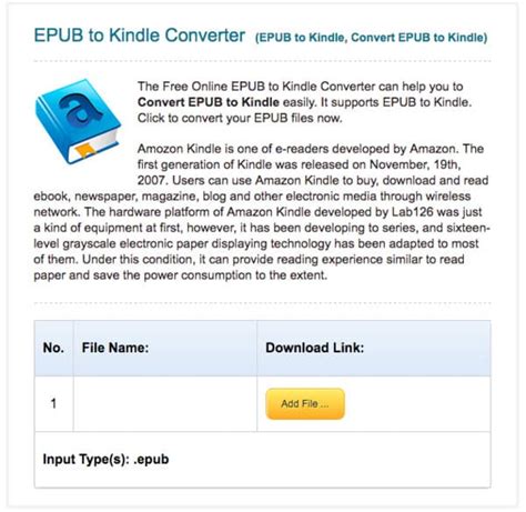 How do I convert EPUB to Kindle for free?