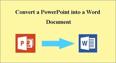 How do I convert PPT to Word for free?