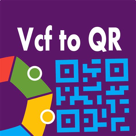 How do I convert VCF to QR code?