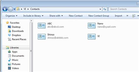 How do I convert Windows contacts to CSV?