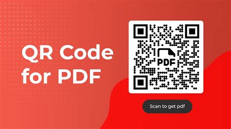 How do I convert a QR code to PDF?