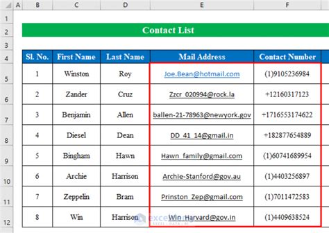 How do I convert a contact list to excel?
