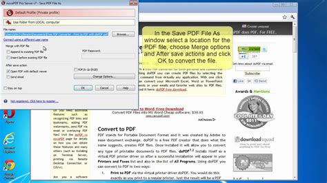 How do I convert a web page to PDF in Chrome?