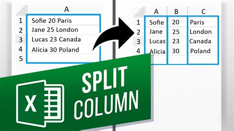 How do I convert multiple text to columns in Excel?