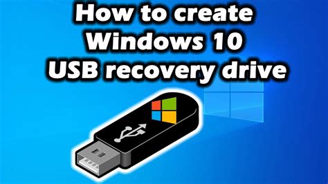 How do I copy Windows recovery to USB?