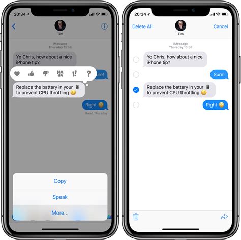 How do I copy an entire text conversation on iPhone?
