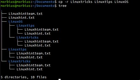 How do I copy multiple files in Linux?