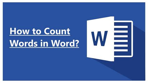 How do I count words in word 2010?