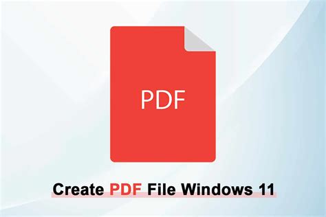 How do I create a PDF folder in Windows?