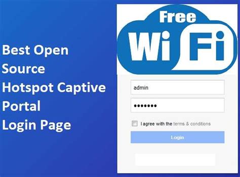 How do I create a WiFi hotspot login page?