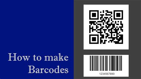 How do I create a barcode for my product?