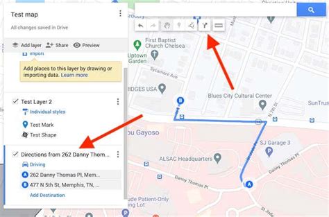 How do I create a custom route in Google Maps IOS?