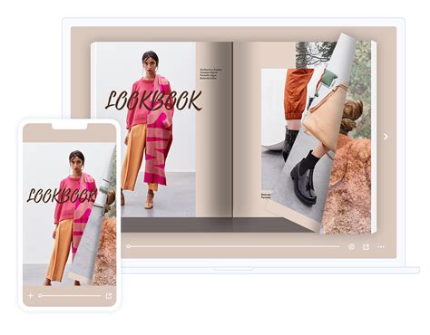 How do I create a digital fashion lookbook?