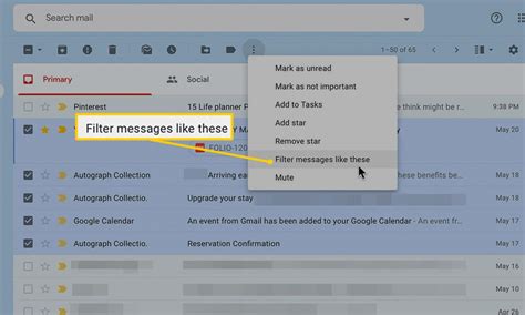 How do I create a forwarding rule in Gmail?