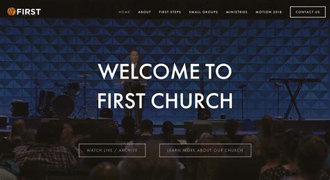 How do I create a free church website?
