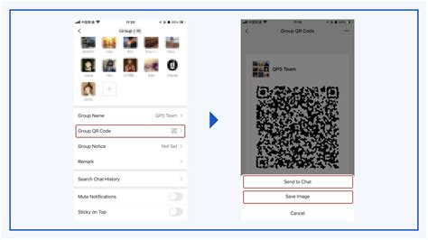 How do I create a group QR code on WeChat?