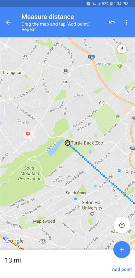 How do I create a route between two locations on Google map?
