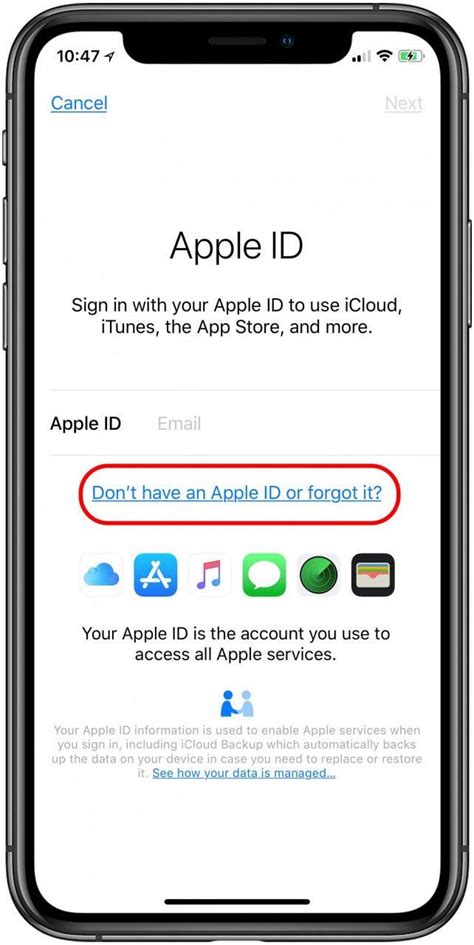 How do I create an adult Apple ID?