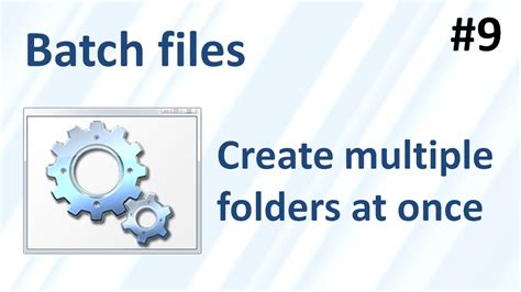 How do I create multiple files at once?
