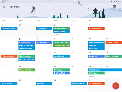 How do I customize my Google Calendar widget?
