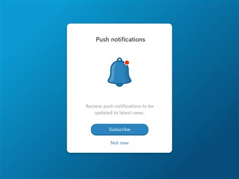 How do I customize my notification pop up?