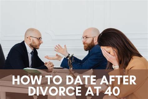 How do I date after divorce at 40 in my 40s?