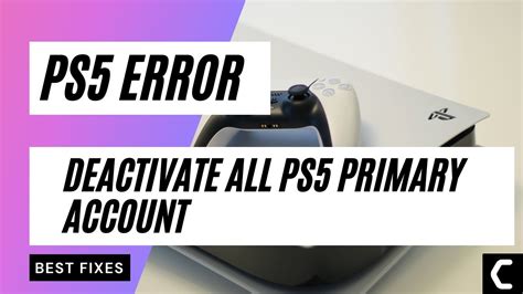 How do I deactivate my PS5 as primary?