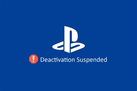 How do I deactivate my PlayStation account?