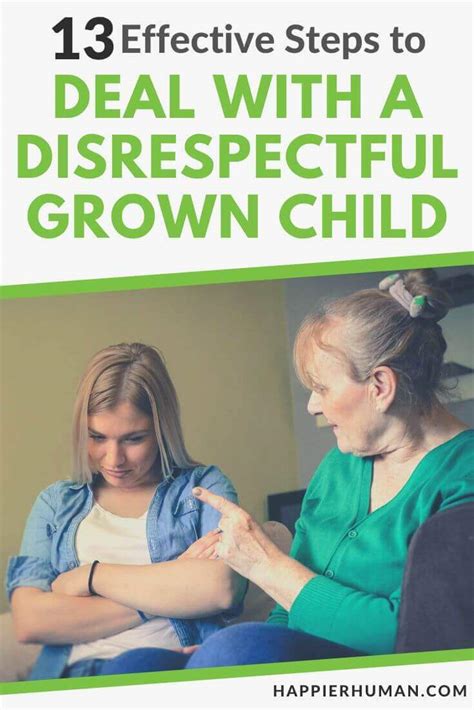 How do I deal with a disrespectful adult daughter?