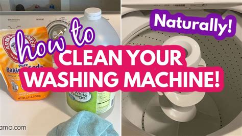 How do I deep clean my washing machine with vinegar?