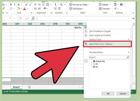 How do I delete 10000 rows in Excel?