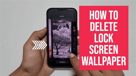 How do I delete a lock screen picture?