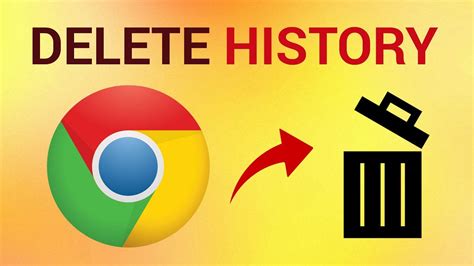 How do I delete my search history on chrome?