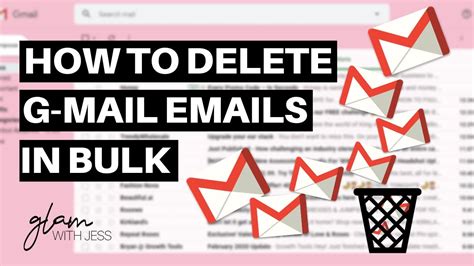 How do I delete old emails in Gmail?