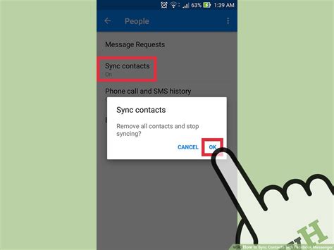 How do I delete synced contacts from Messenger?