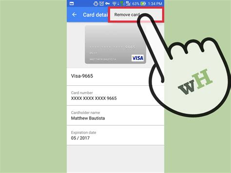 How do I delete things from Google Wallet?