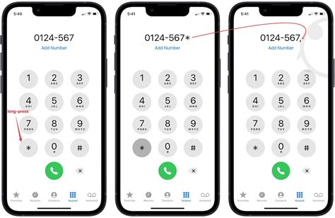 How do I dial a 1 800 number from my iPhone?