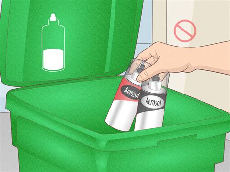 How do I dispose of aerosol cans in Calgary?