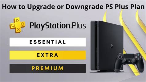 How do I downgrade my PS Plus extra?