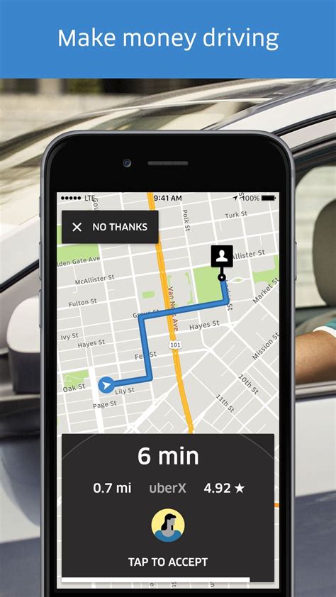 How do I download Uber driver app on iOS?