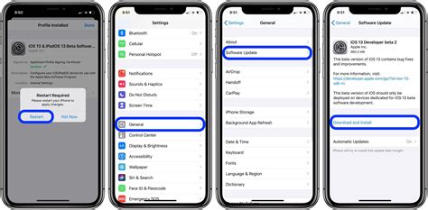 How do I download iOS 13.0 on my iPhone 6 Plus?