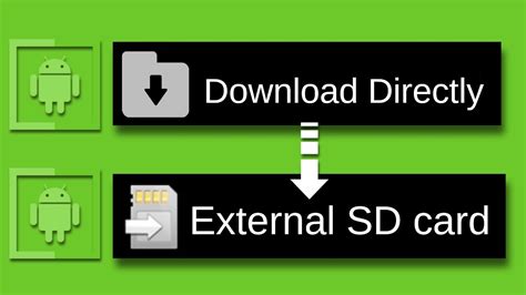 How do I download movies directly to my SD card?
