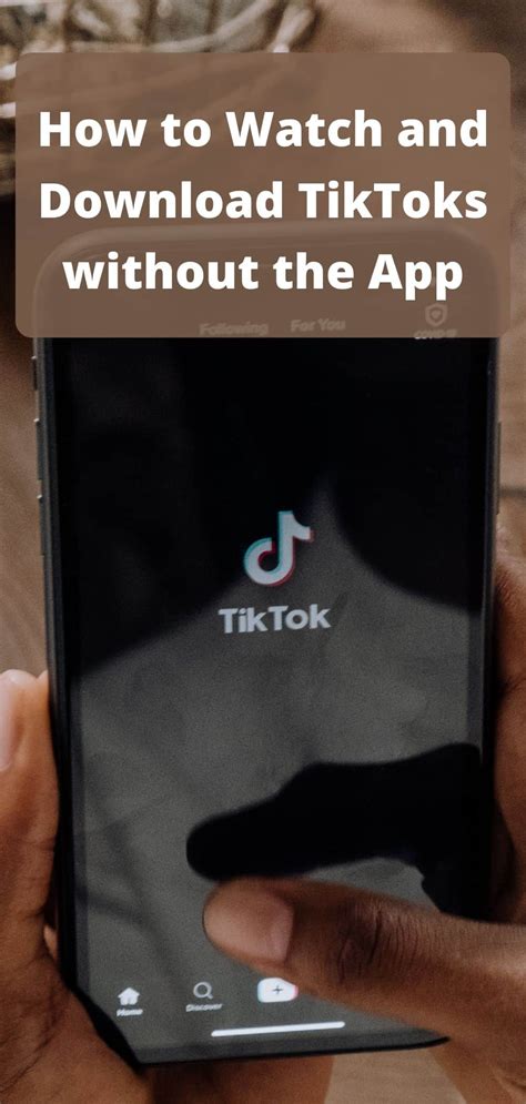 How do I download other people's Tiktoks?