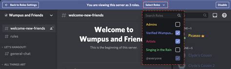 How do I drop a role in Discord?