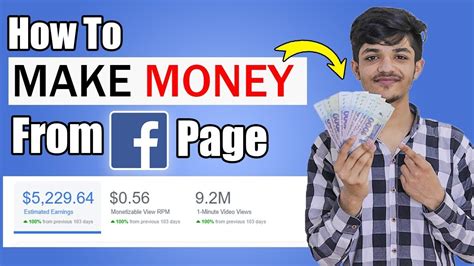 How do I earn money from my fans on Facebook?