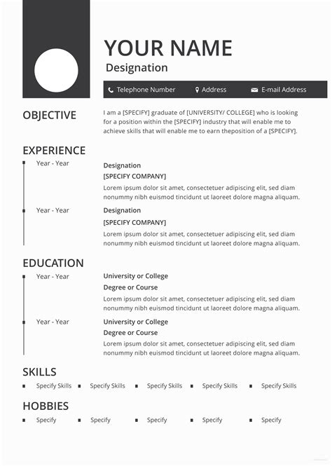 How do I edit a resume document?