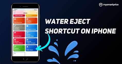 How do I eject water from my iPhone?
