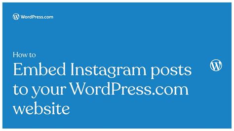 How do I embed an Instagram post on WordPress without plugins?