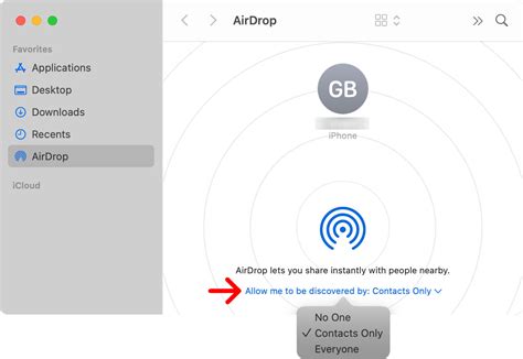 How do I enable AirDrop on my Mac?
